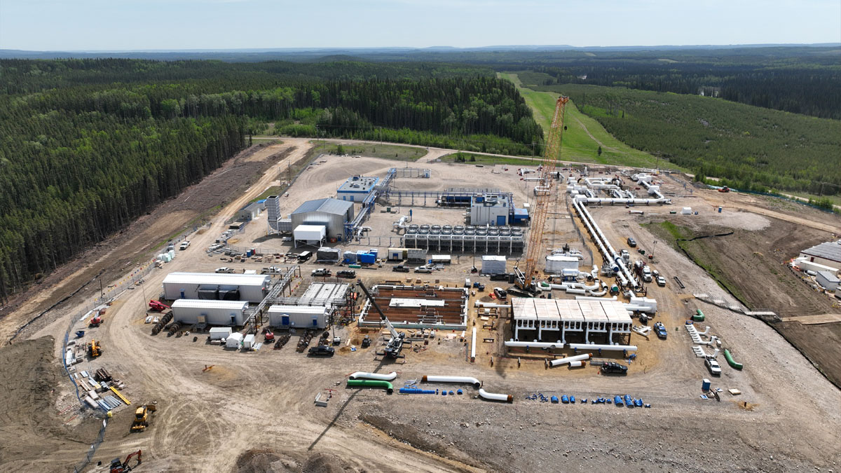 Berland River Compressor Station C3 Unit Addition site