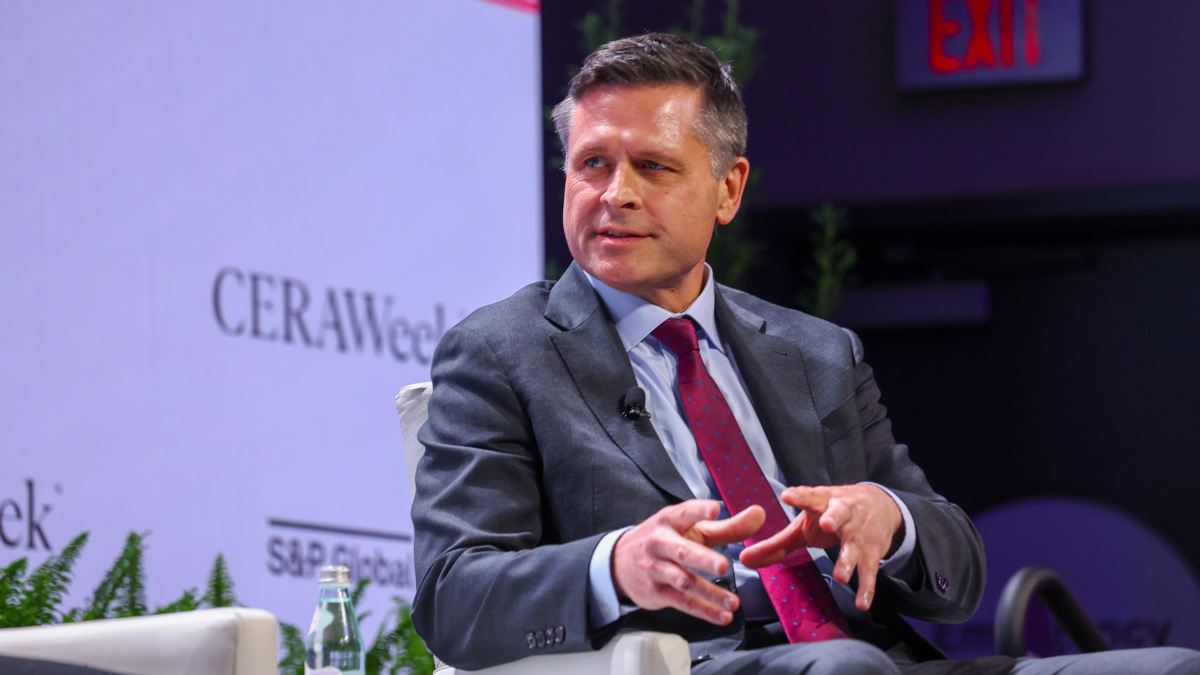 Patrick Muttart at CERAWeek 2026