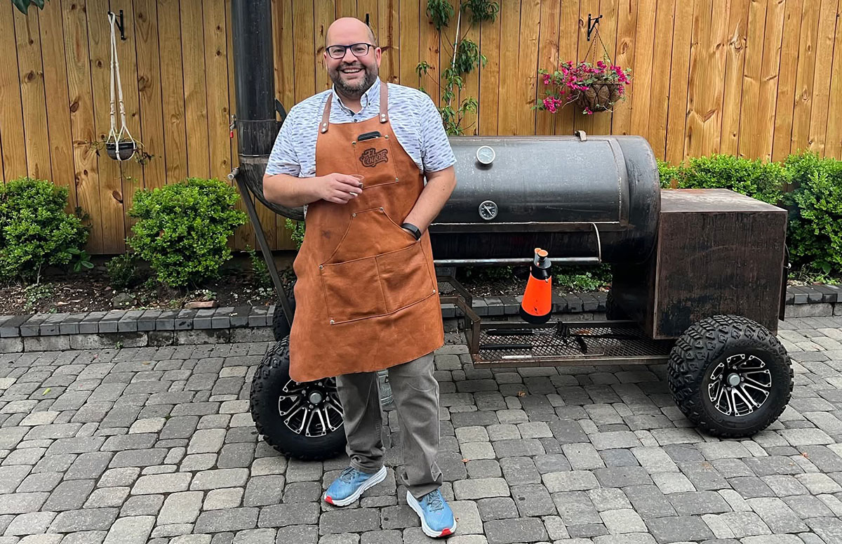 Francisco enjoys smoking meats in his free time.