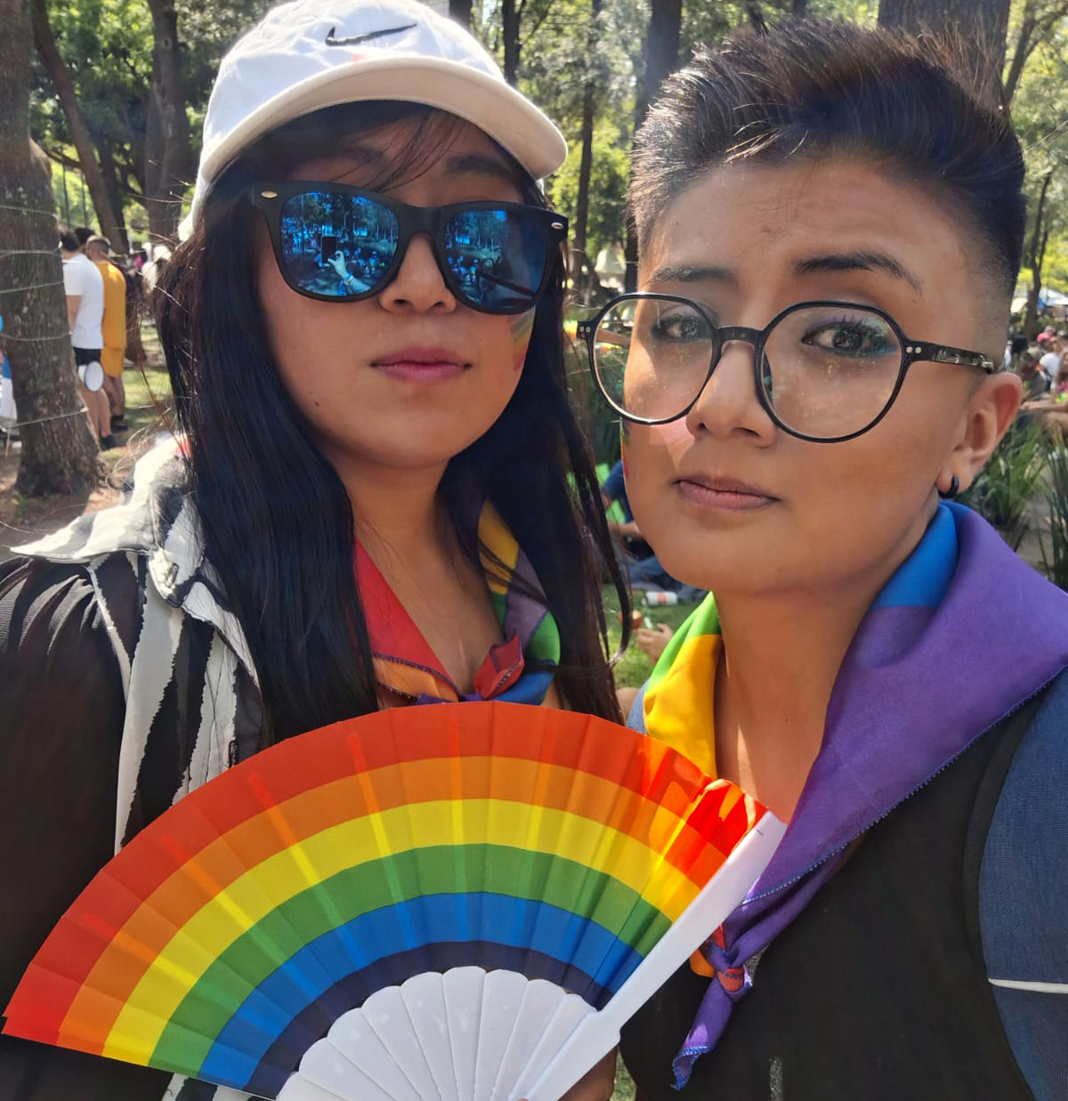 Brenda and her partner, Judith.