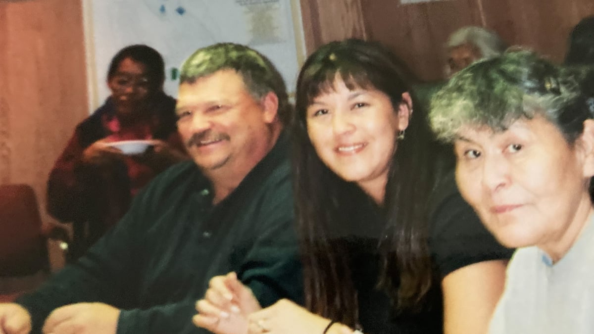 Art Cunnigham and his sister visiting Gwich&rsquo;in Nation , 1994 